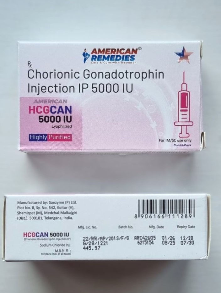 American Remedies HCG 5000iu