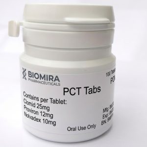 PCT Tablets for sale Triple Complex with Nolvadex, Clomid and Proviron - Biomira PCT Tablets