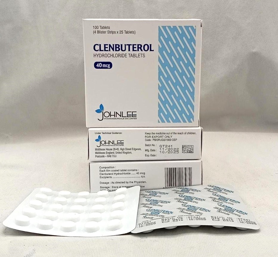 .Finest Clenbuterol 40mcg John Lee Pharma